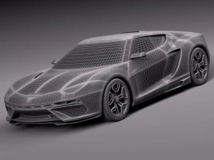 Asterion LPI 910 4 Concept 2014 3D Model