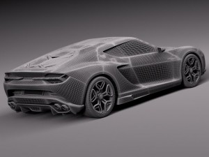 Asterion LPI 910 4 Concept 2014 3D Model