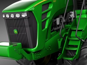 John Deere 9630T Tractor 3D 모델