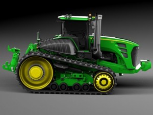 John Deere 9630T Tractor 3D 모델