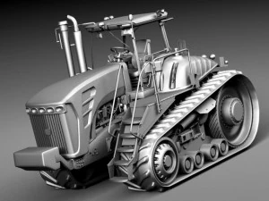 John Deere 9630T Tractor 3D Model