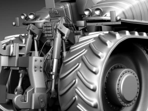 John Deere 9630T Tractor 3D Model
