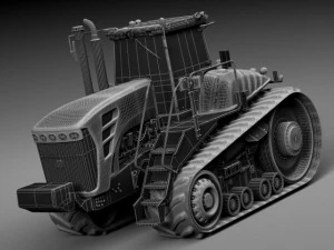 John Deere 9630T Tractor 3D Model