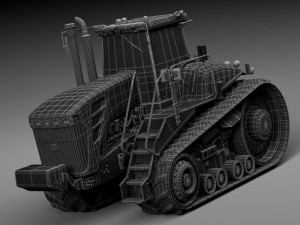 John Deere 9630T Tractor 3D 모델