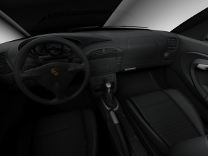 Porsche 911 996 Carrera 1997-2001 3D 模型