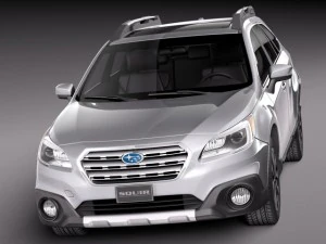 Subaru Outback 2015 3D Model