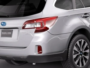 Subaru Outback 2015 3D Model