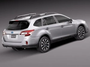 Subaru Outback 2015 3D Model