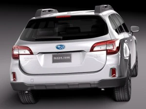 Subaru Outback 2015 3D Model