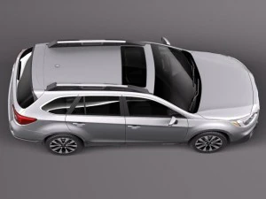 Subaru Outback 2015 3D Model