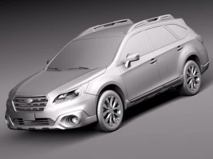 Subaru Outback 2015 3D Model