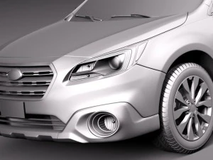 Subaru Outback 2015 3D Model
