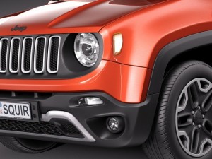 Jeep Renegade 2015 Modèle 3D