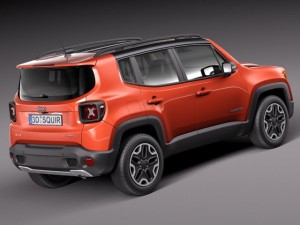 Jeep Renegade 2015 Modèle 3D