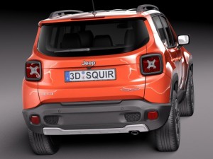 Jeep Renegade 2015 Modèle 3D