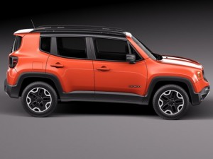 Jeep Renegade 2015 Modèle 3D