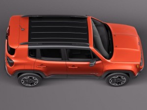 Jeep Renegade 2015 Modèle 3D