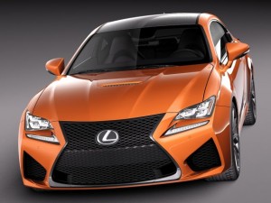 Lexus RC F 2015 3D 模型