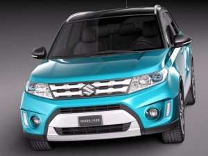 Suzuki Vitara 2015 3D Model