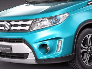 Suzuki Vitara 2015 3D Model