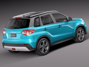 Suzuki Vitara 2015 3D Model