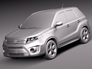 Suzuki Vitara 2015 3D Model