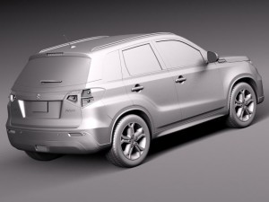 Suzuki Vitara 2015 3D Model