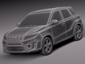 Suzuki Vitara 2015 3D Model