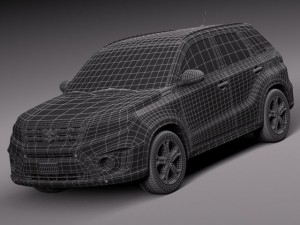 Suzuki Vitara 2015 3D Model