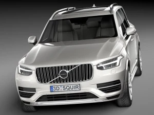 Volvo XC90 2015 3D Model