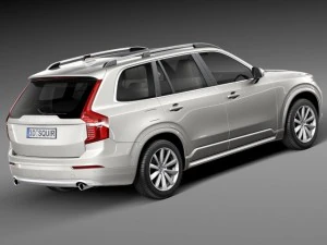 Volvo XC90 2015 3D Model