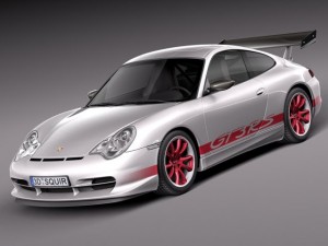 Porsche 911 GT3RS 2004 3Dモデル