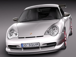 Porsche 911 GT3RS 2004 3D-Modell