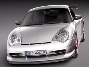 Porsche 911 GT3RS 2004 3D Model