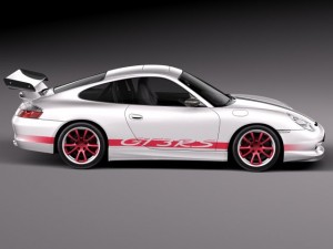 Porsche 911 GT3RS 2004 3D-Modell