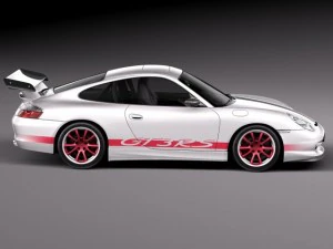 Porsche 911 GT3RS 2004 3D Model