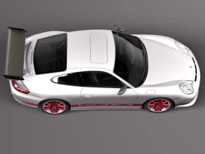 Porsche 911 GT3RS 2004 3D Model