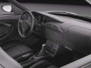 Porsche 911 GT3RS 2004 3D Model