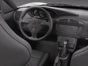 Porsche 911 GT3RS 2004 3D Model