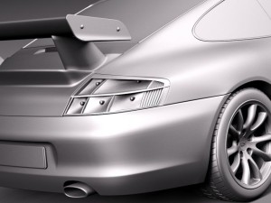 Porsche 911 GT3RS 2004 3D-Modell