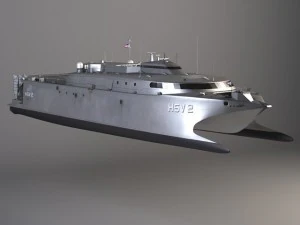 US Navy HSV2 Swift 3D Model