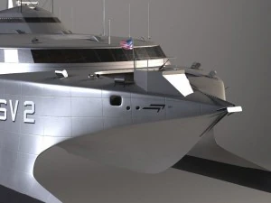 US Navy HSV2 Swift 3D Model