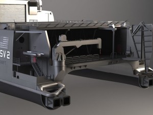 US Navy HSV2 Swift Modèle 3D
