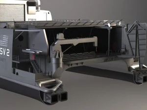 US Navy HSV2 Swift 3D Model