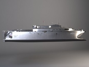 US Navy HSV2 Swift Modèle 3D