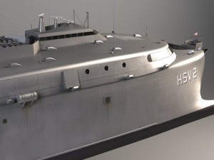 US Navy HSV2 Swift Modèle 3D
