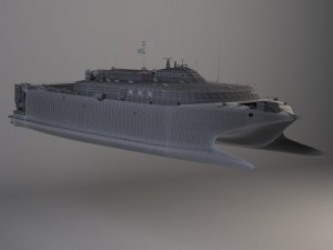 US Navy HSV2 Swift Modèle 3D