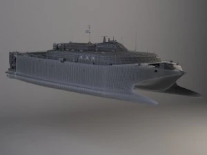 US Navy HSV2 Swift 3D Model