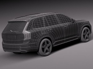 Volvo XC90 R-Design 2015 Modelo 3D