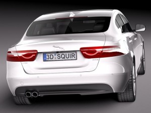 Jaguar XE 2016 3D Модель